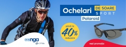 Comunicat Presa Conga.ro - 40% reducere la ochelarii de soare sport Polaroid 