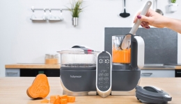 Comunicat Presa Robotul de bucatarie Nutribaby de la Babymoov, un aliat de nadejde in etapa diversificarii