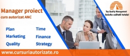 Comunicat Presa Curs Manager Proiect