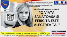 Comunicat Presa Fundatia Judeteana pentru Tineret Anunta Lansarea Proiectului NU Droguri pentru Promovarea unui Mediu Sigur si Sanatos in Randul Elevilor de Liceu